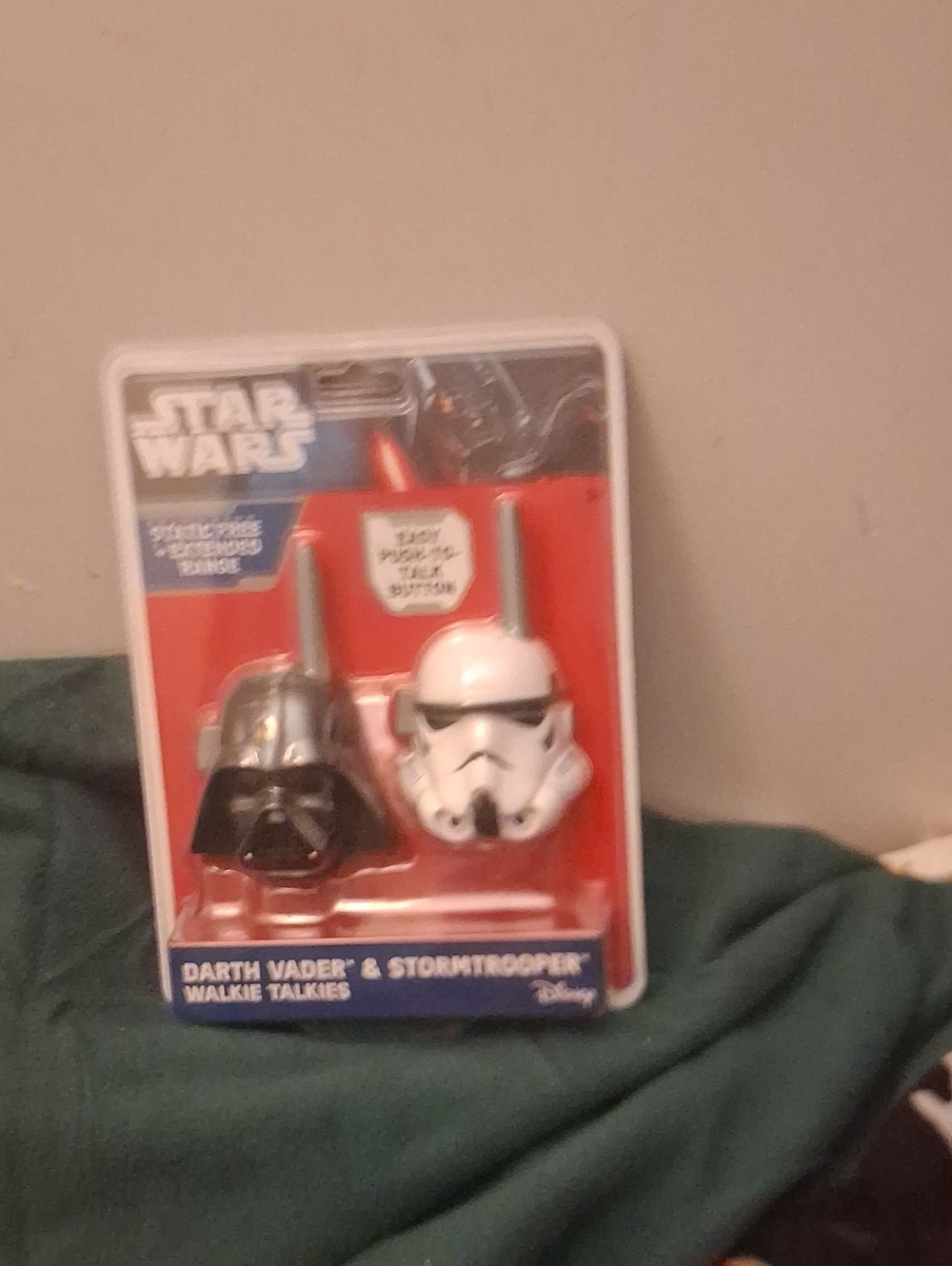 Disney Star Wars Darth Vader & Stormtrooper Walkie Talkies - Black/White